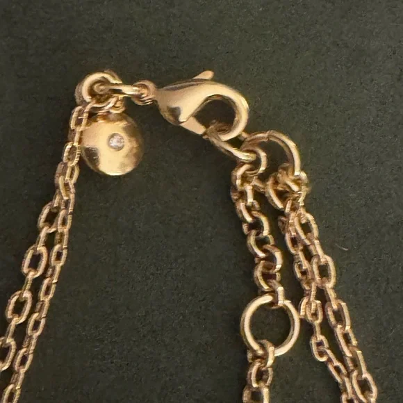 JCrew Gold Plated Starburst Layered Statement Necklace - Picture 7 of 9